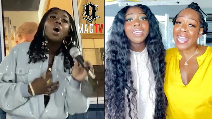 Tichina Arnold's Daughter Alijah Sings The Nationa...