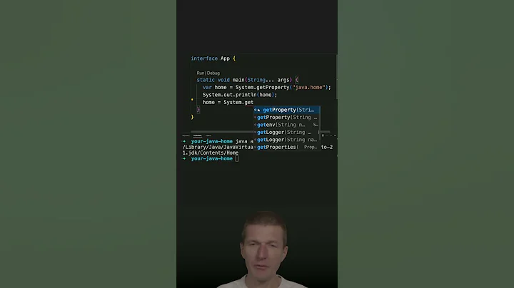 2 Ways To Get The Home of Your Java #java #shorts #coding #airhacks