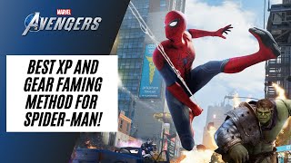 BEST XP & GEAR FARMING METHOD FOR SPIDER-MAN | Marvels Avengers