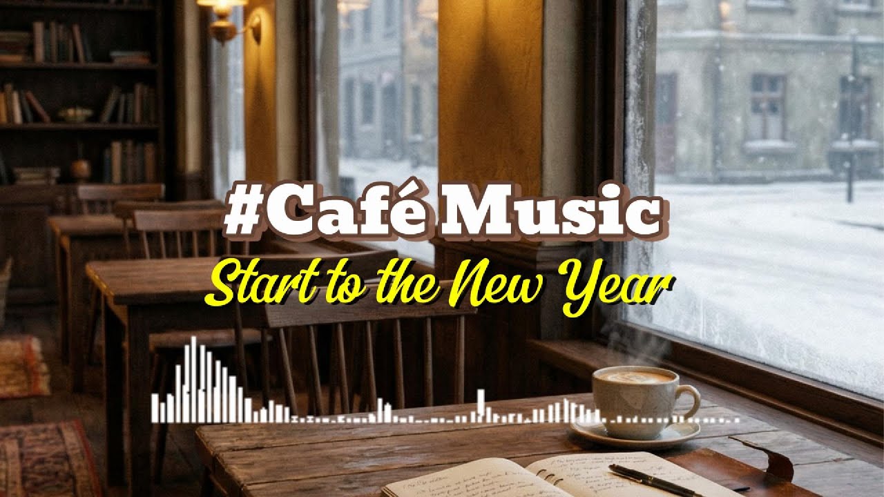 ☕ [Soft Beans]☕ A Calm Start to the New Year – Piano & Instrumental Cafe Background Music ☀️