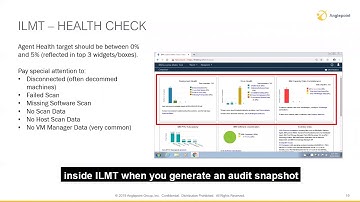 IBM License Metric Tool (ILMT) Health Check: Demo & Tutorial