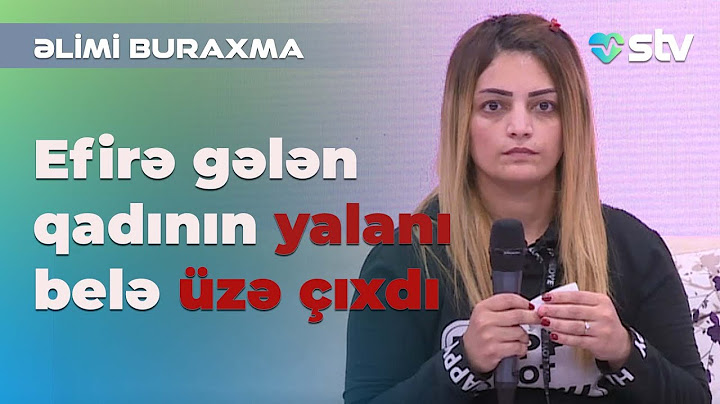 Efirə gələn qadının yalanı belə üzə çıxdı - Səhiyyə TV