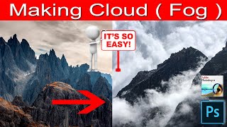 How To Create Fog In Photoshop Create Realistic Fog How To Create A Smokefog Brush In Photoshop