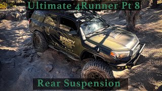 2019 4Runner Dana 60, antirock, 3.0 triple bypass, Custom rear suspension complete!