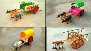4 amazing bullock cart ideas || shaitani ideas