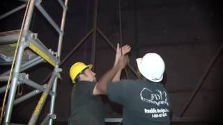 Cobb Daytona Luxury Theatres Screen Installation