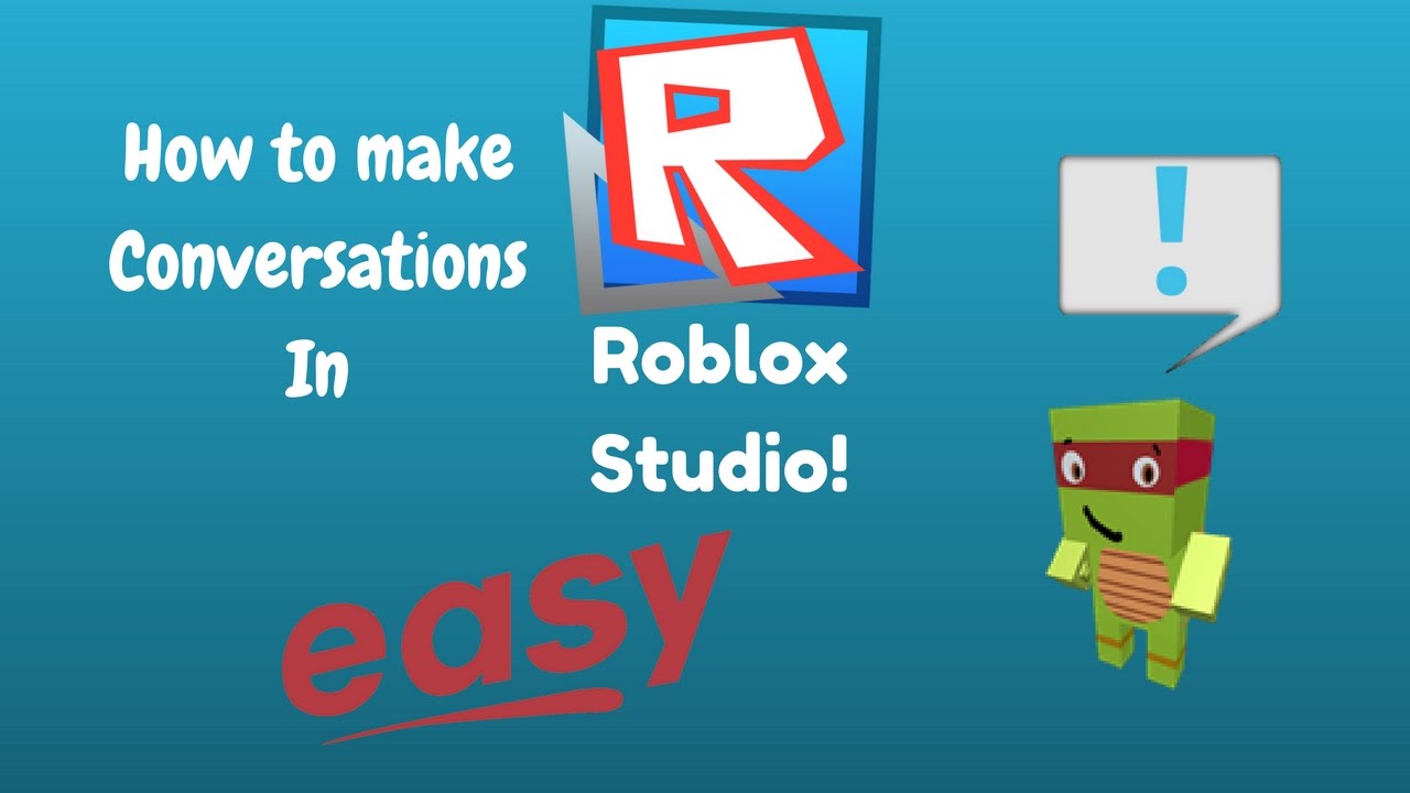 How To Make Conversations In Roblox Studio Easy - how to make an npc talk in roblox studio 2018 working easy