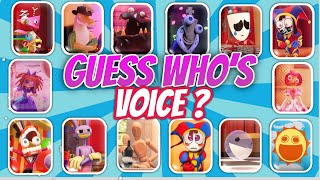 The Amazing Digital Circus Quiz Part2 | Guess the Voice @Blaze_World