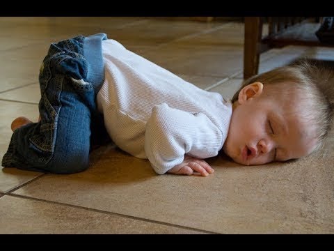 Funny Babies Can Fall Asleep In Every Situation Compilation 2017 - YouTube