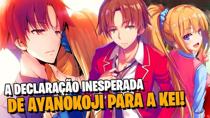 Ayanokoji faz Ryuen sentir MEDO  Classroom of the Elite Temporada