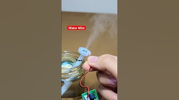Piezo Water Atomiser #electronics #diyelectronics #diykit