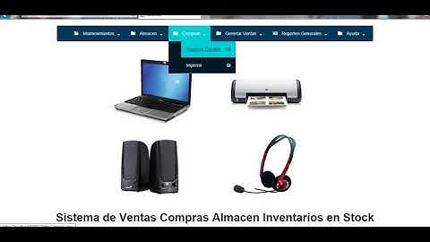 SISTEMA VENTAS  COMPRAS ALMACEN INVENTARIOS ASP.NET C#