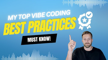 Don’t Start Vibe Coding Until You Watch This! (8 Best Practices)