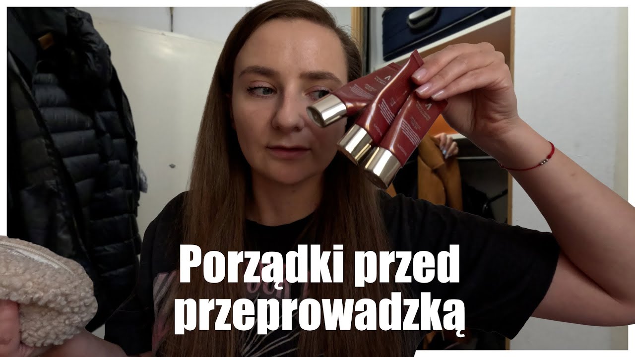 porządki przed przeprowadzką | wykorzystywanie kosmetyków