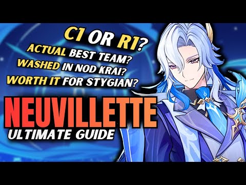 Neuvillette Aged Pretty Well Full Teams Ranking Build Guide Meta Analysis 