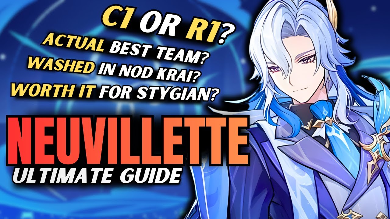 Neuvillette Aged Pretty Well! (Full Teams Ranking, Build Guide, & Meta Analysis)