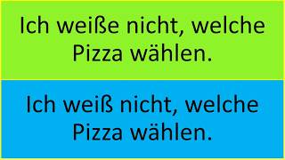 Deutschtest. 5 Sekunden Zeit, um die richtige Antwort zu finden. 7