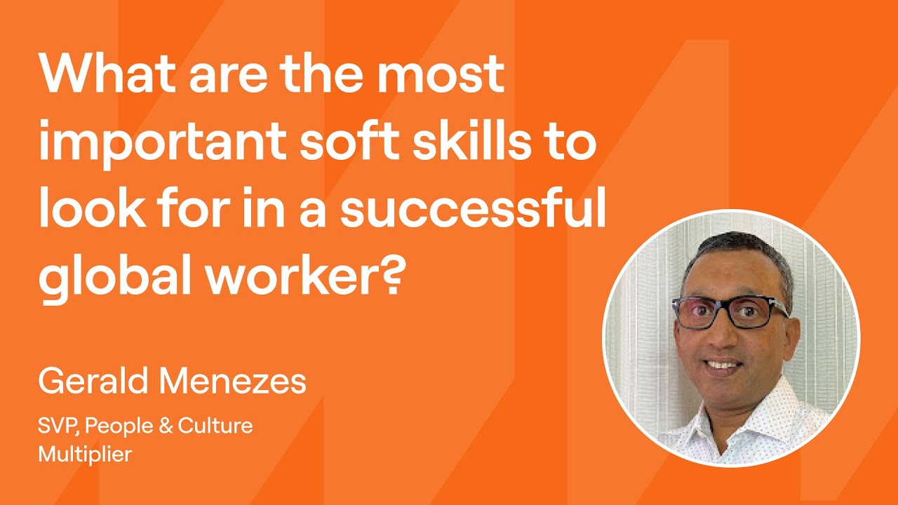 Essential soft skills for global teams | Multiplier - YouTube