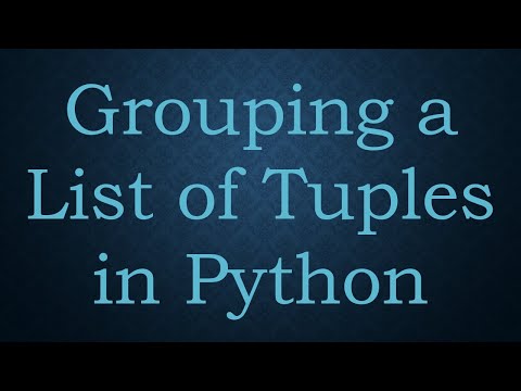 Grouping a List