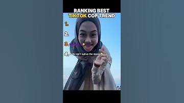 Ranking Best Tiktok Cop Trend Bad Boy 