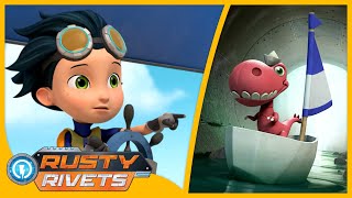 Rusty Saves Ralph’s Runaway Boat  MORE | Rusty Rivets | Cartoons for Kids