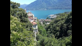 Orselina -  Locarno Standseilbahn Switzerland June 2017.