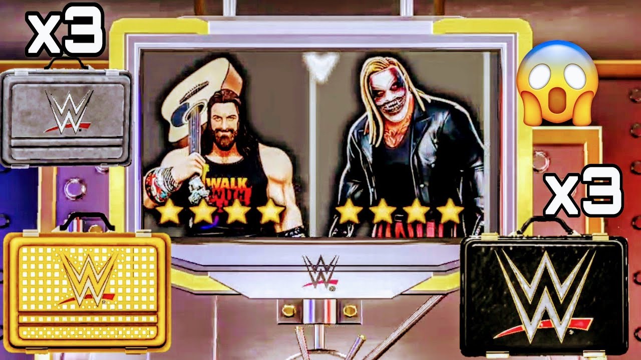WWE MAYHEM | 4 STAR LOOTCASE AND 3 PREMIUM LOOTCASE OPENING