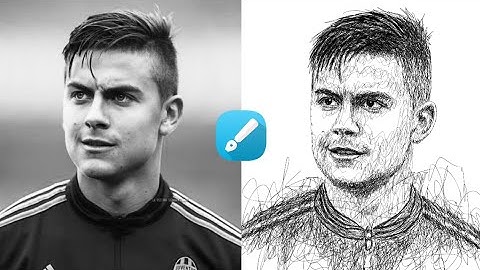 Tutorial Scribble Art Infinite Design Android | Paulo Dybala
