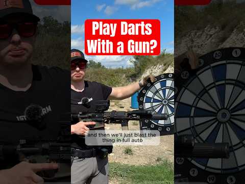 Can you play Darts with a Gun?