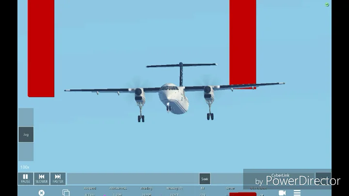 Porter Airlines Dash 8 Q400 Landing (ATC) CYTH