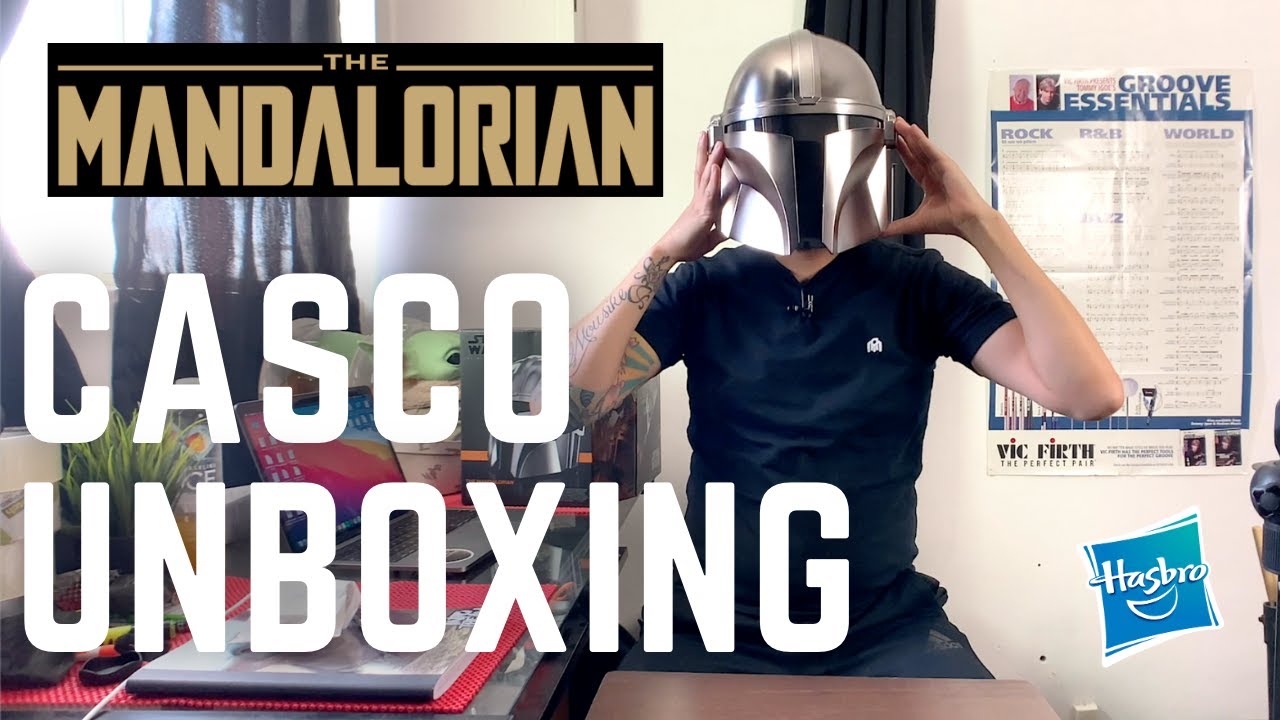 UNBOXING de EL CASCO DE THE MANDALORIAN The Black Series de Hasbro!!  #TheMandalorian 