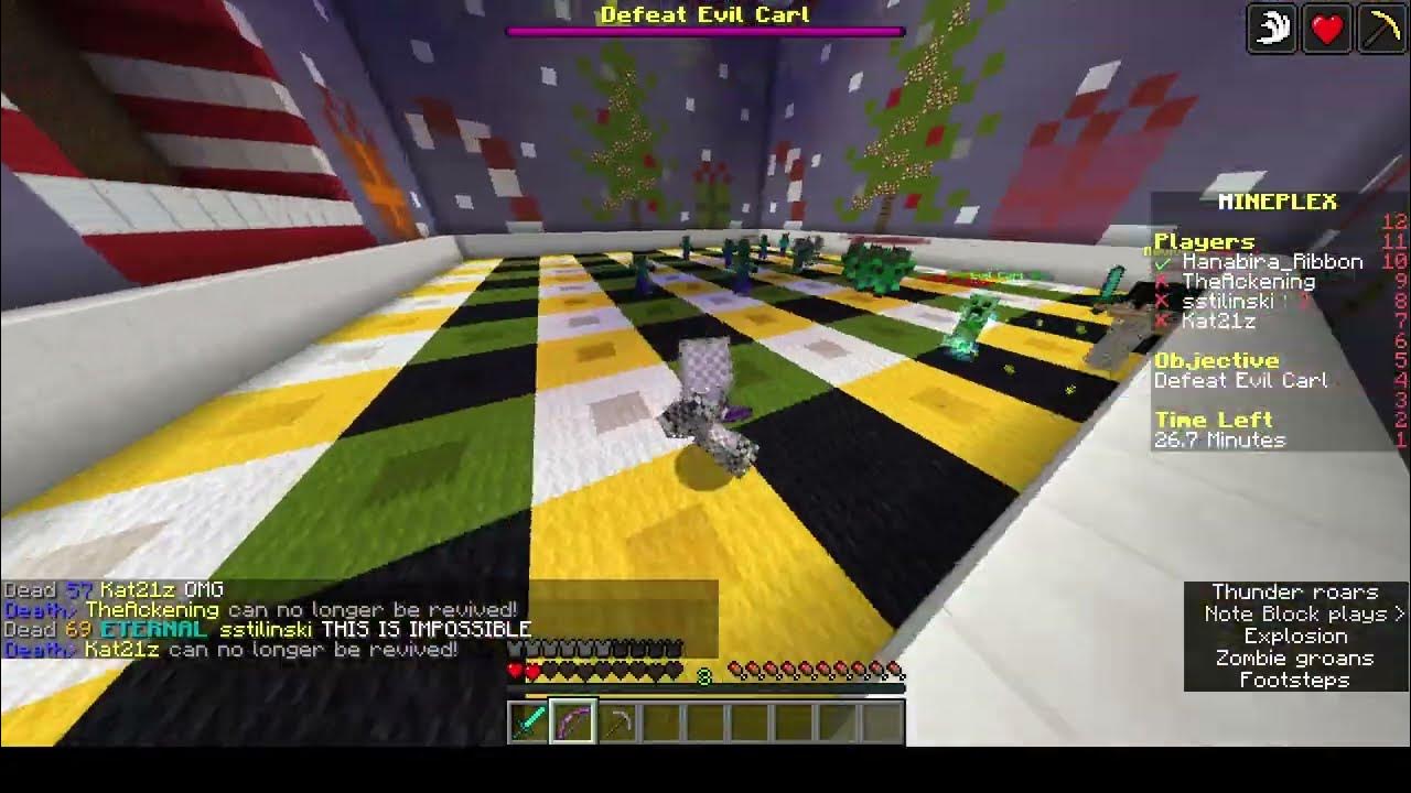 Mineplex Christmas Chaos 2 Grinch Mode final boss...... YouTube