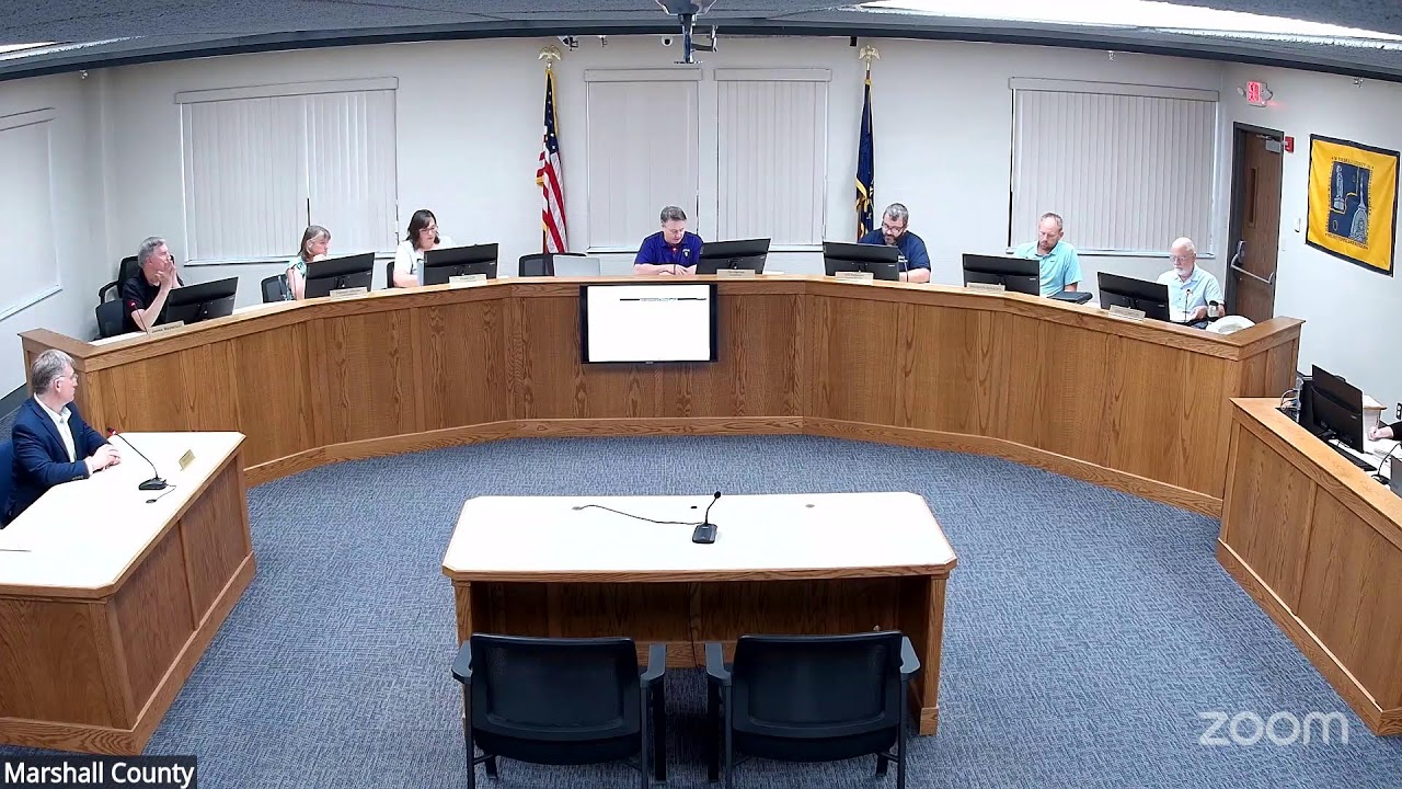 Marshall County Council Meeting 06-08-2026