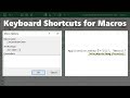 How To Assign Keyboard Shortcuts To Macros In Excel