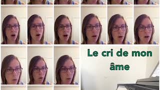 Video thumbnail of "Le cri de mon âme"