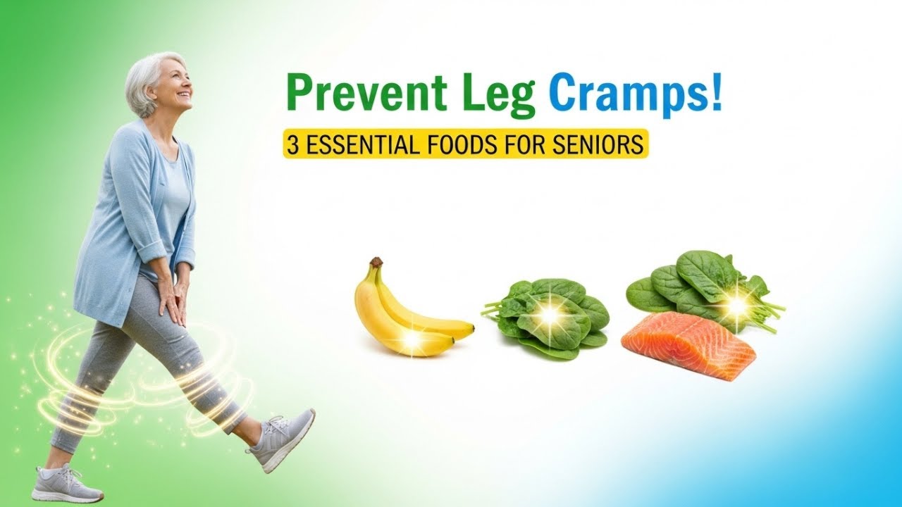 Unlock Relief: 3 Essential Foods to Prevent Cramps in Aging Legs