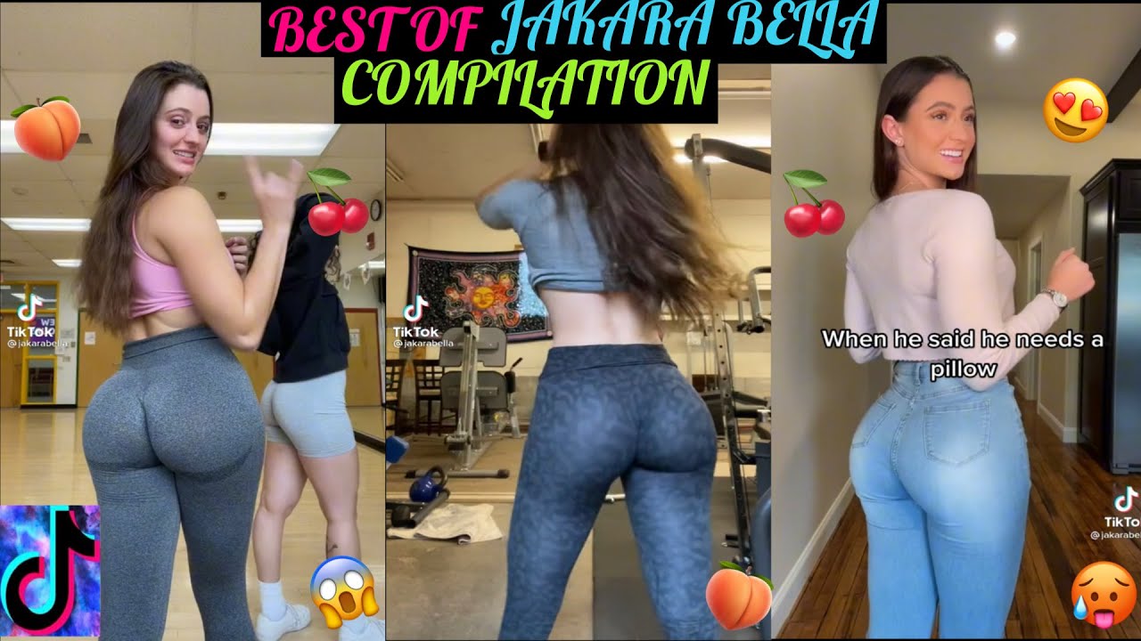 Jakara Bella Fitness Model Tiktok Compilation 🍑#shorts #bigbank #tiktok #compilation #trend