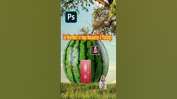 Use Watermelon for Image Manipulation in Photoshop! @ZCCanvas #shortsfeed #shorts @BenEagleOfficial
