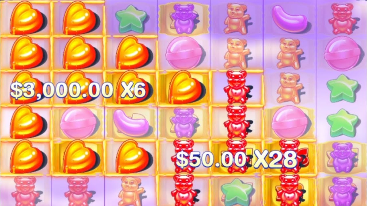 Sugar Rush slot $10,000 high stake bonus buys compilation - YouTube