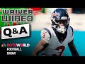 Fantasy Football Waiver Wire Q&amp;A with RotoPat &amp; Kyle Dvorchak (11/6/23) | Rotoworld Football Show