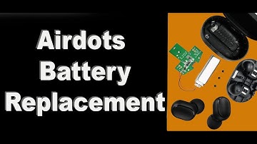 HOW TO OPEN AIRDOTS | airdots battery replacement