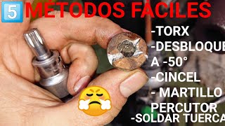 5 Métodos para Sacar TORNILLO ALLEN pasado, barrido o roto