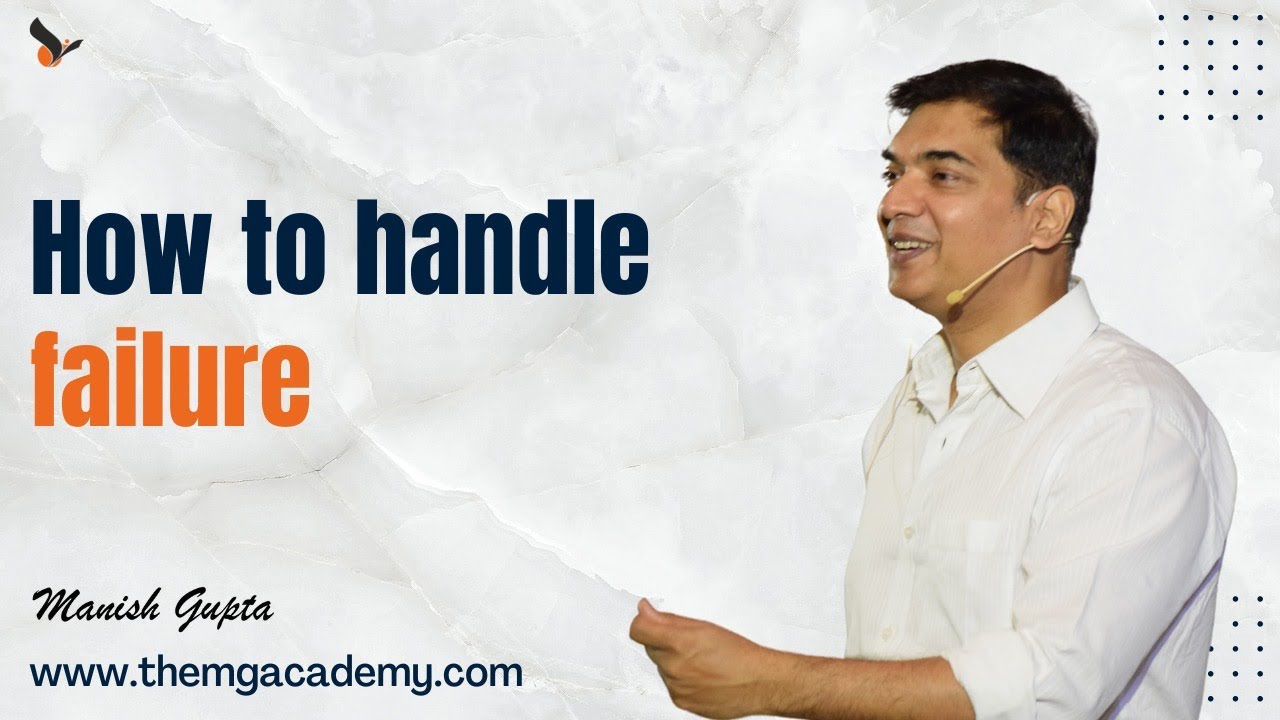 How to handle failure | Manish Gupta | Chrysalis - YouTube