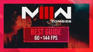 BEST MW3 Zombies Optimization Guide | Max FPS | Best Settings | Beta