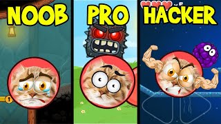 NOOB VS PRO VS HACKER RED BALL 4