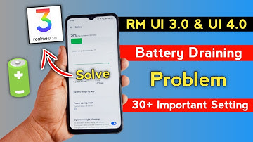 Realme UI 3.0 & UI 4.0 Battery Draining Problem Solve | How To Solve Battery Drain Problem in Realme