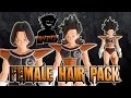 Dragonball Xenoverse 2 - Female Hair Pack Mod - Tryzick