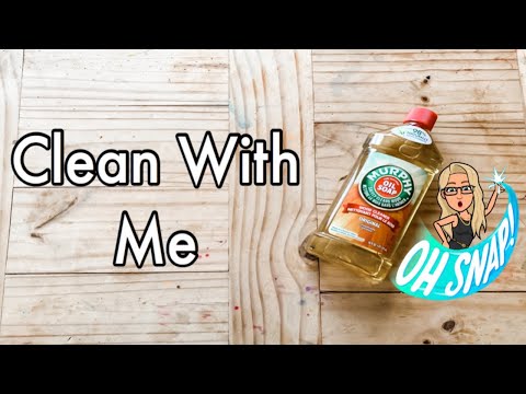 CLEAN WITH ME | MURPHY OIL SOAP | CLEANING MOTIVATION