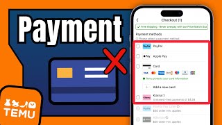 How To Delete Your Card from Temu & Use Alternative Payment Method 🟠
