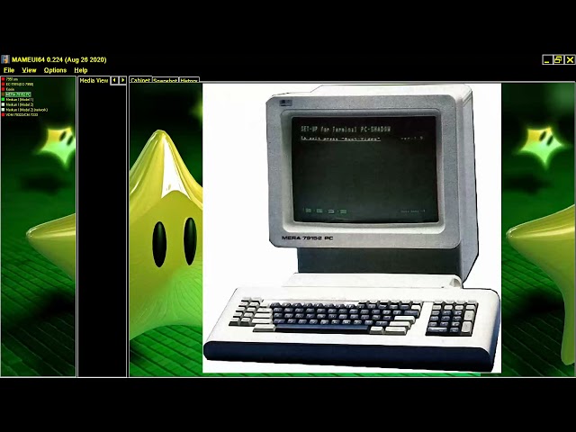 MAME MESS COMPUTER MERA 79152 PC PROBLEM 198x MERA ELZAB - YouTube